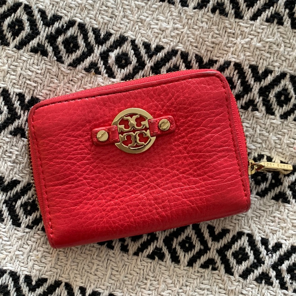 Tory Burch Red Wallet